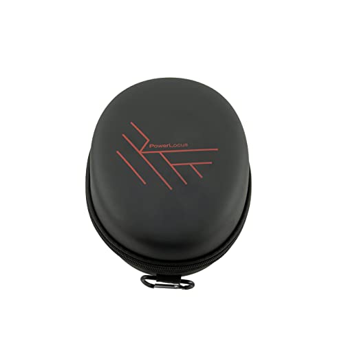 Custodia Rigida Per Cuffie Powerlocus P1, P2, P3, P6 E P7 (Nero)