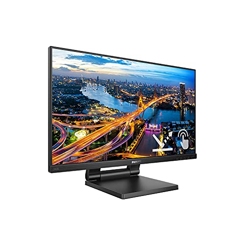 Philips 242B1Tc/00, Touch Screen Monitor 23,8", Fhd 1920*1080, Vga, Hdmi, Display Port, Hub Usb 3 X 3.2, Speakers, Base Regolabile In Altezza