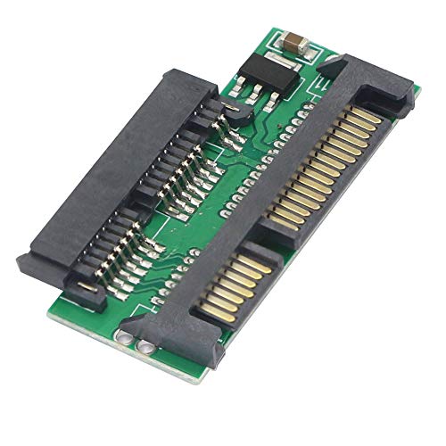 Gintooyun-Scheda Convertitore Adattatore Ssd Da 1,8 "3,3 V Micro Sata 16 (7 + 7 + 2) Pin Femmina A 2,5" 5 V 22 (7 + 15) Pin Maschio