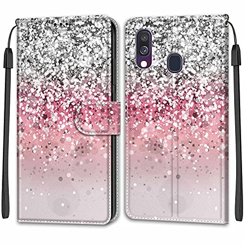 Custodia Per Samsung Galaxy A40, Samsung Galaxy A40 Case, Cover A Libro Con [Slot Per Schede] [Funzione Stand] Per Samsung Galaxy A40