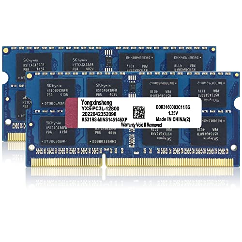 16Gb Kit (2X8Gb) Ddr3L / Ddr3 Ram 1600 Mhz Pc3L-12800S Sodimm 204 Pin Cl11 Non-Ecc Unbuffered 2Rx8 Dual Rank Portatile Memoria Per Apple Mac Laptop No