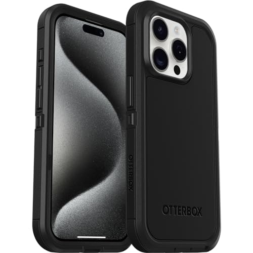 Otterbox Cover Per Iphone 15 Pro Defender Xt Con Magsafe, Resistente A Shock E Cadute, Cover Robusta, Testata 5X Vs Le Norme Anti Caduta Mil-Std 810G,