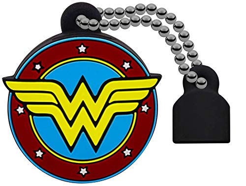 Emtec Ecmmd16Gdcc03 - Chiavetta Usb 2.0, Serie Licence, Collezione Dc Comics, 16 Gb, Wonder Woman, In Gomma Morbida