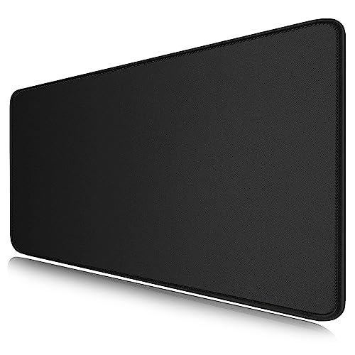 Ll-Coeur Xxl Nero Tappetino Per Mouse Pad Gaming Computer Scrivania Office Mat (1200 X 500 X 3 Mm)