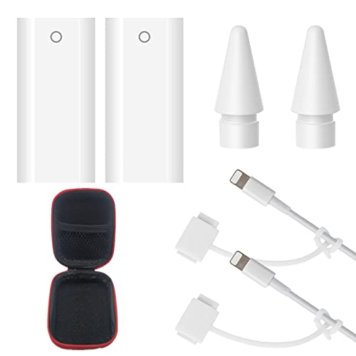 Dmnq Adattatore Di Ricarica Cavo Per Apple Pencil,Apple Pencil Caricabatterie Adattatore, Ipencil Adattatore Connector Ricarica Da Femmina A Femmina