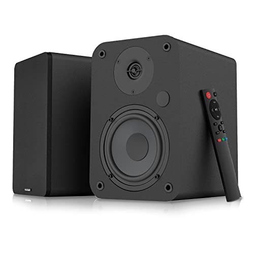 Vulkkano A4 Arc Cassa Amplificata Con Woofer Da 4", Bluetooth 5.0, Hdmi Arc, Optica, Rca, Usb, Con Uscita Subwoofer, Casse Monitor Con Design Elegante