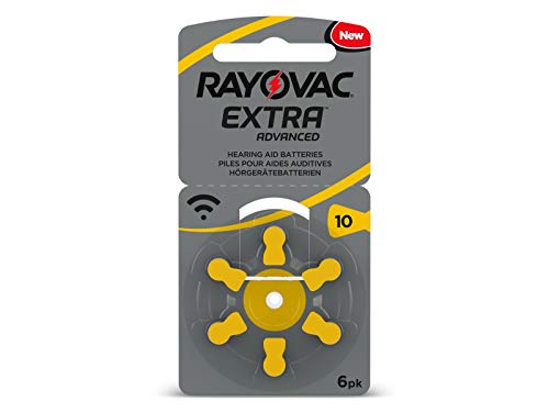 Rayovac Extra-Batterie Per Protesi Acustiche Misura 10- 6 Pcs