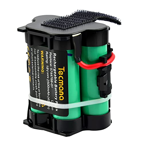 Tecmana 18V 2,5Ah Batteria Per Gardena R38Li, R40Li, R45Li, R50Li, R70Li, R75Li, R80Li, 124562