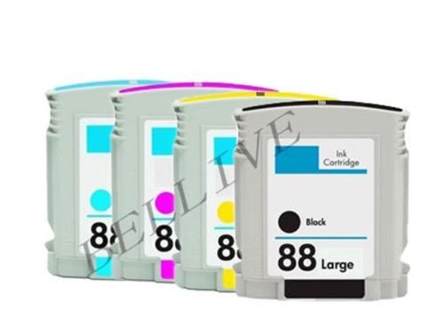 Kit 4 Cartucce Compatibile Per Hp 88 Hp88 Officejet Pro K550 / Officejet Pro K550Dtn / Officejet Pro K550Dtwn / Officejet Pro K5400 / Officejet Pro L7
