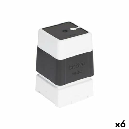 Brother Pr3030B6P Timbro Nero Dimensione 30X30 Mm - Confezione Da 6 Pezzi
