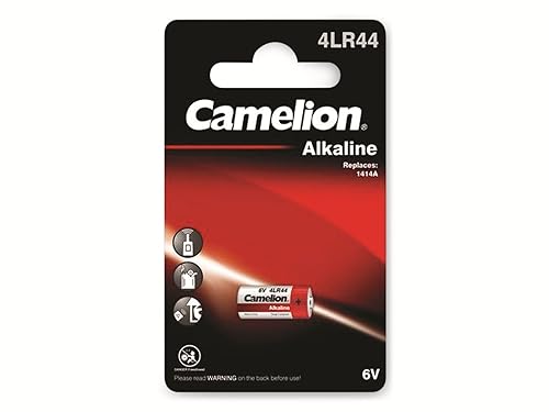 Camelion, Batterie Speciali Per Macchina Fotografica, Senza Mercurio, 12050144 Ag13 / 4Lr44 / 6 V / 1X