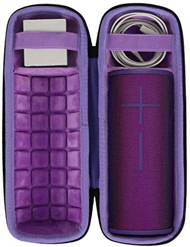 Co2Crea Duro Viaggio Caso Copertina Per Ultimate Ears Boom 3 Altoparlante Wireless Bluetooth Portatile(Solo Scatola)(Viola)