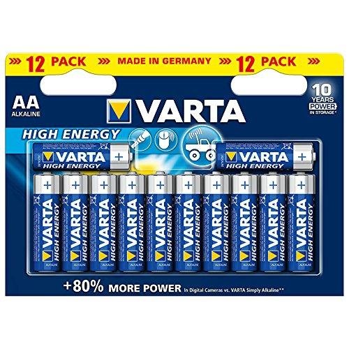 Varta Batteria Alcalina Mignon (Aa) - High Energy (Power