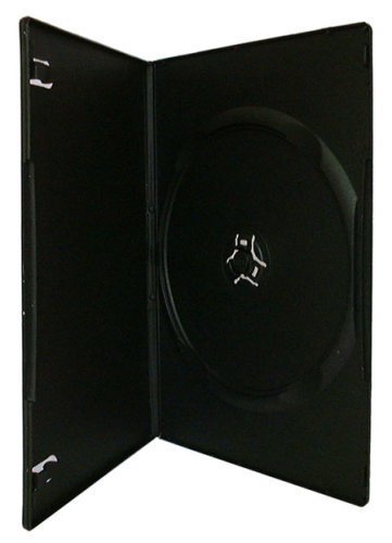 Custodia Singola Porta Dvd Sottile (7Mm) Nera - 100 -Dvd-S-Sl