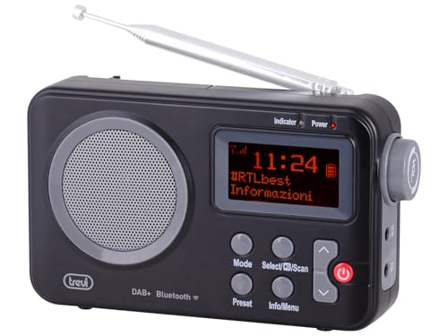 Trevi - Radio Portatile Dab 7F80 R