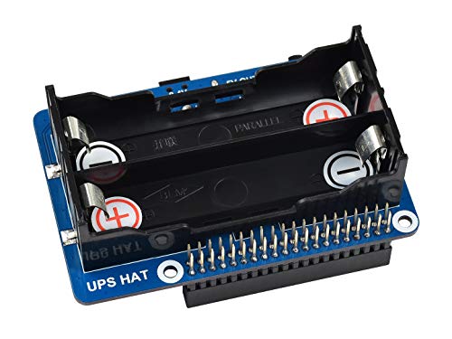 Waveshare Raspberry Pi Uninterruptible Power Supply Ups Hat Stable 5V Power Output Multi Battery Protection Circuits