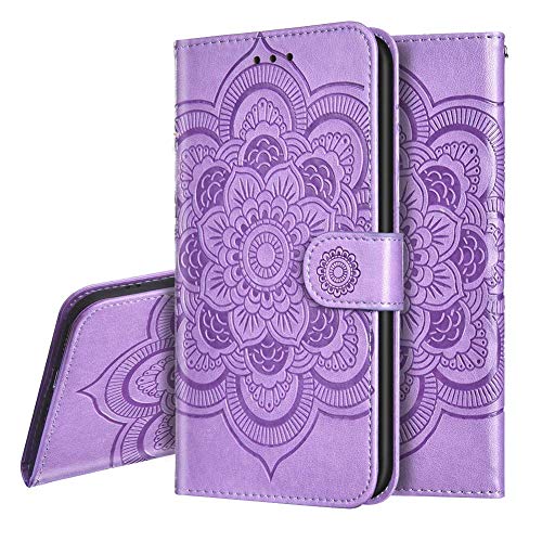 Imeikonst Huawei Mate 20 Pro Custodia Embossed Premium Phone Cover A Libro In Pelle Pu Flip Portafoglio Holder Protettiva Magnetic Stand Caso Per Huaw