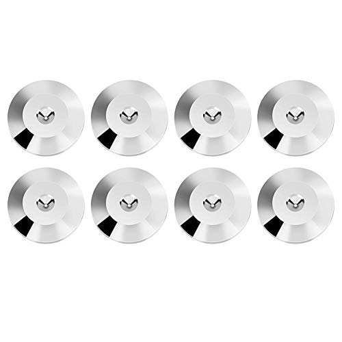 Picchi Per Diffusori, 8Pcs Picchi Per Diffusori Subwoofer Cd Amplificatore Altoparlante Hifi Giradischi Supporto Per Piedi Piedini Per Cono E Base Pad