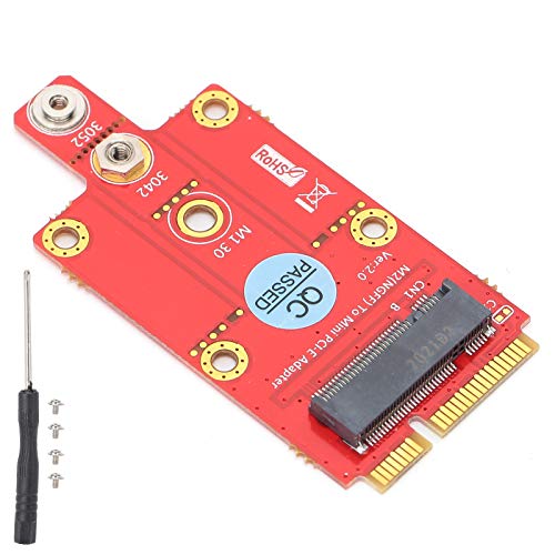 Fasient1 Adattatore Mini Pcie M.2, M.2 Key B A Mini Pci-E Adapter Card Convertitore Di Schede Di Rete Wireless Per Laptop/Desktop/Pc