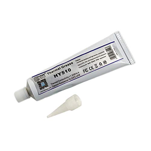 Halnziye 3 Pcs Pasta Termica Tubetto 100G Hy510 Grigio > 1,93 W/M-K Range Temperatura -30 +280 °C Contenuto Totale 300G Grasso Termico Thermal Paste R