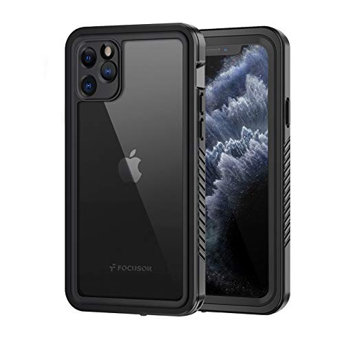 Focusor Cover Iphone 11 Pro,Custodia Impermeabile Iphone 11 Pro[Ip68 Certificato Waterproof] Cover Slim Antiurto Antineve Antipolvere Antigraffio Suba