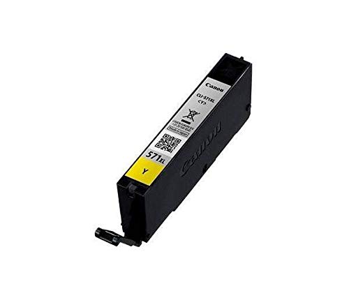 Cli-571Y-Xl Cartuccia Compatibile Per Canon Giallo Pixma Mg5750 5751 5752 5753 6850 6851 6852 7750 7751