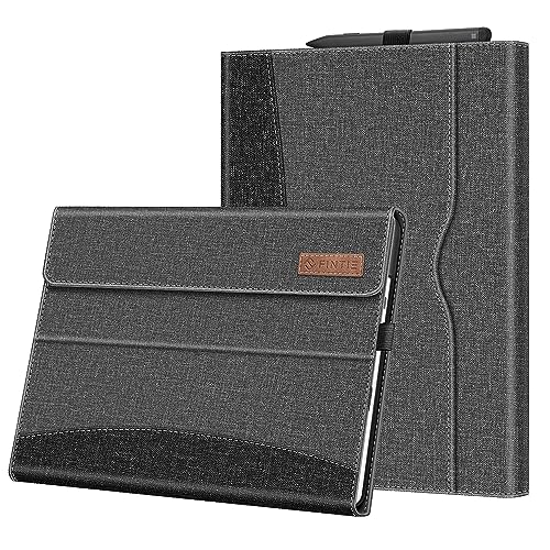 Fintie Custodia Per Microsoft Surface Pro 9 / Pro 9 5G 13 Pollici 2022 - [Multi-Angli] Portfolio Business Cover Con Tasca E Stylus Holder, Compatibile
