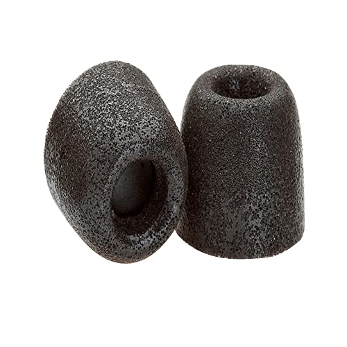 Comply Tx-500 Isolation 3 Coppie Di Cuscinetti Per Auricolari - Taglia Media (M) - Nero