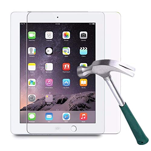 Mmobiel Protettore Di Schermo Compatibile Con Ipad 4/3 / 2 Vetro Temperato 9H Durezza Balistica Hd Incl. 2X Panno