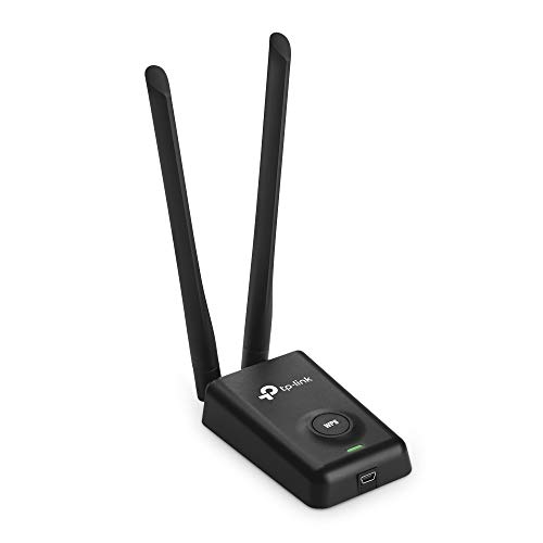 Tp-Link Tl-Wn8200Nd Adattatore Usb Wireless N300 Mbps, 2 Antenne Esterne 5 Dbi, Cavo Prolunga Usb Da 1.5 M, Wps, Configurazione Semplice