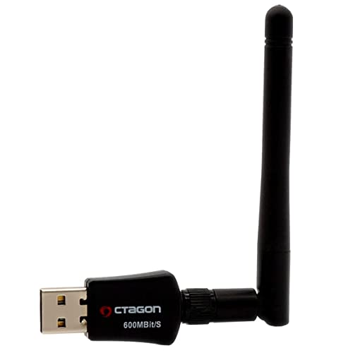 Octagon Wl618 Optima Wlan 600 Mbit/S +2Dbi Antenna Adattatore Usb 2.0 Con 2.4 E 5G Dual Band, Vu+, Gigablue, Protek E Altri Ricevitori Satellitari Con