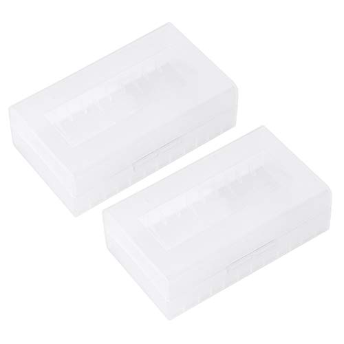 Kste Box Stoccaggio Accus, Battery Box - Scatola Di Immagazzinaggio Della Batteria Impermeabile 2 Pezzi 2 20700/21700, Contenitore Per Protezione E Tr
