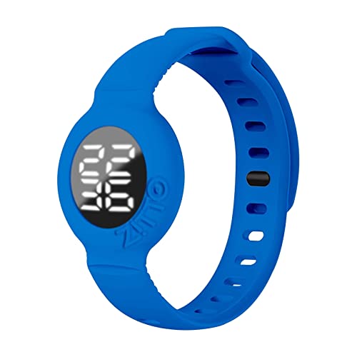 Zittomyo Watch Orologio In Silicone Quadrante Led (Ultra Blue)