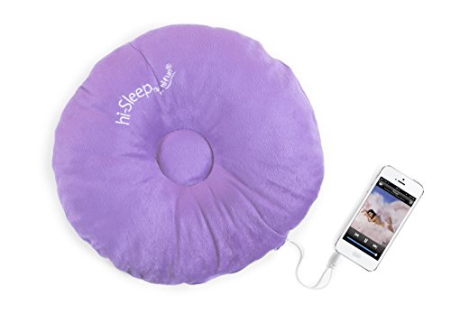 Hi-Fun Hi-Sleep Cuscino Con Speaker Integrato - Viola Chiaro
