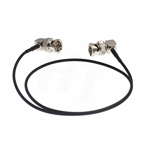 Cavo Coassiale Video Hd Sdi 75Ohm Ad Angolo Retto Bnc Ad Angolo Retto (150Cm)