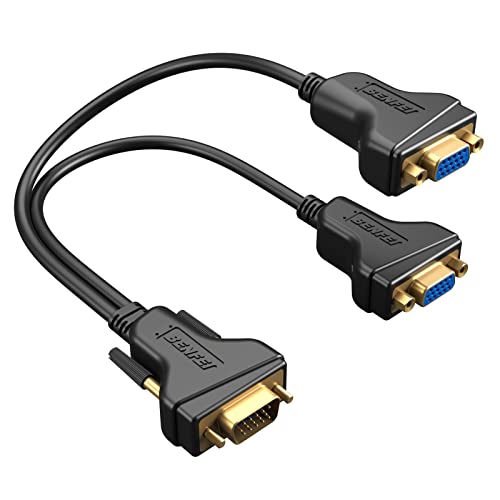 Benfei Cavo Sdoppiatore Vga, Sdoppiatore A Y Vga Per Duplicazione Dello Schermo, 0,3 M