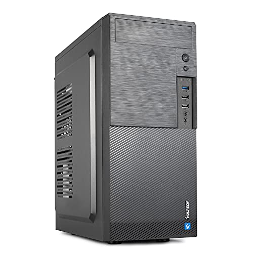 Vultech Vco-A1699 Rev 2.1, Computer Case Atx Compatto Con 2X Porte Usb 2.0 E 1 Porta Usb 3.0, Senza Alimentatore, Colore Nero
