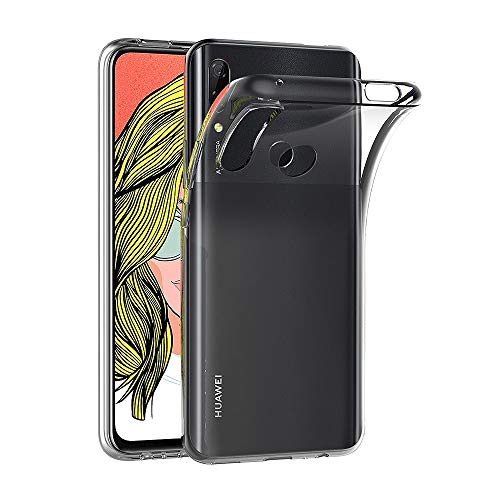 Aicek Cover Compatible Huawei P Smart Z, Cover P Smart Z Silicone Case Molle Di Tpu Trasparente Sottile Custodia Per Huawei P Smart Z (6.59 Pollici)
