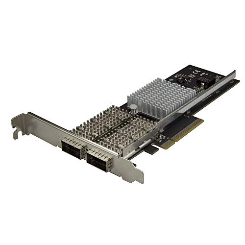 Startech.Com Scheda Di Rete Nic Qsfp+ A Doppia Porta Pcie, Pci Express, Chip Intel Xl710, 40G
