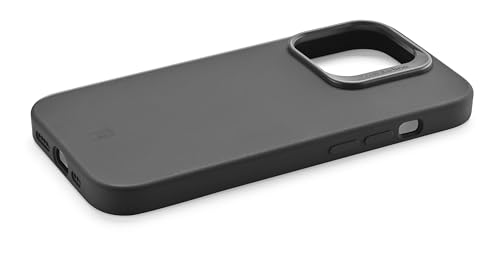 Cellularline - Sensation+ Per Iphone 15 Pro Max - Custodia Rigida In Silicone Con Finitura Morbida Senza Effetto Grip - Bordi, Tasti, Fotocamera E Con