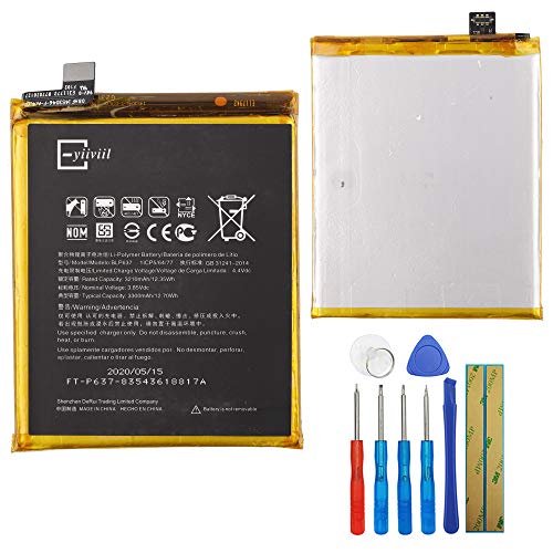 Batteria Di Ricambio Per Oneplus 5 Oneplus 5T, 3210 Mah, 3,85 V, Blp637, Con Attrezzi