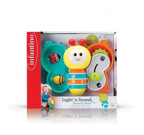 Ga Import Infantino - Light N' Sound - Butterfly Book (Ib307022)