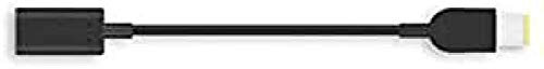 Lenovo 4X90U45346 - Cavo Adattatore Usb-C Maschio A Femmina, 0,018 M, Colore: Nero
