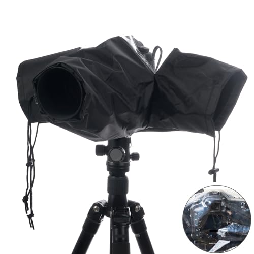 Wanby Telecamera Coperture Parapioggia Impermeabilile Professionale Morbido Nero Telecamera Copertura Per Tutte Le Telecamere Slr Dslr