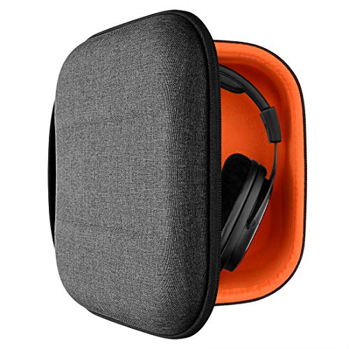 Geekria Shield Custodia Per Cuffie Over-Ear Di Grandi Dimensioni, Custodia Rigida Di Ricambio Da Viaggio Con Custodia Per Cavi, Compatibile Con Shure 