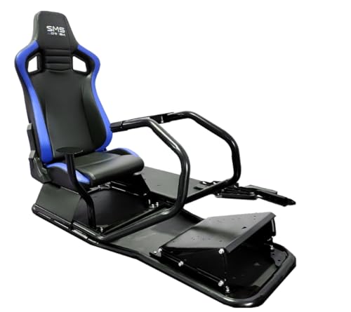 Cortek Poltrona/Simulatore Guida Sim5 Blu-Nera