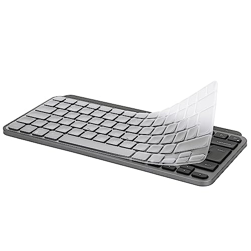 Digi-Tatoo Cover Tastiera Compatibile Con Tastiera Wireless Logitech Mx Keys Mini (Layout Ue/It, Pulsante Di Ingresso A Forma Di "7", Protezione Tasti
