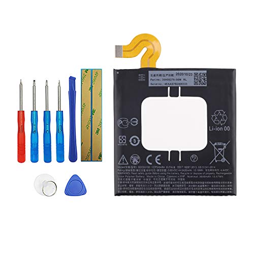 Vvsialeek B2Q55100 - Batteria Di Ricambio Compatibile Con Htc U12 + U12 Plus 2Q5530 Con Kit Di Strumenti Gratuito