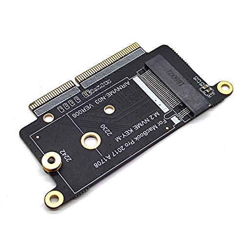 Scheda Adattatore M.2 Nvme Ssd Per Aggiornamento Macbook Pro A1708 Non-Touch Bar Modelli Fine 2016 Metà 2017 - Connettore 22 + 34 Punti