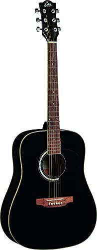Eko - Ranger 6 Black, Chitarra Acustica Serie Ranger, Colore Nero